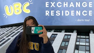 UBC Exchange Residence  University of British Columbia dorm tour [upl. by Addie]