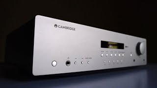 Review The Cambridge Audio AXR100 Stereo Receiver [upl. by Dnomaj]