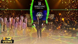 Medley with Amitabh Bachchan  Shillong Chamber Choir amp Amitabh Bachchan KBC 6 [upl. by Lrem]