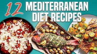 12 Mediterranean Diet Recipes  Recipe Compilation  Well Done [upl. by Ordnasela]