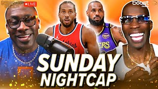 Unc amp Ocho react to LeBron amp Lakers beating the Clippers  did Roach get robbed vs Tank  Nightcap [upl. by Ellerad]