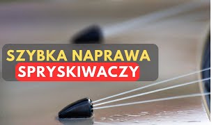 Jak wyczyścić ZATKANE SPRYSKIWACZE KONKURS [upl. by Rosita]