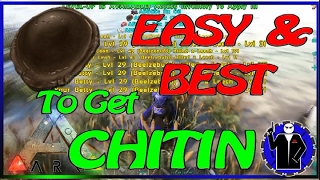 ARK  EASY and BEST way for CHITIN [upl. by Tol]