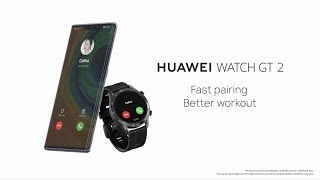 HUAWEI WATCH GT 2  How to Connect Your HUAWEI Mobile [upl. by Nyret]