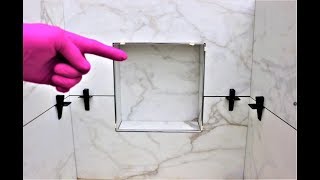 Modern Shower Niche and Trim How To [upl. by Klemperer468]