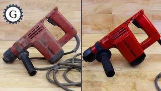 CONCRETE HAMMER DRILL RESTORATION  Hilti TE12S [upl. by Marcelline]