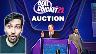 RCPLIPL Auction Live  Real Cricket 22 Auction Live  RtxVivek [upl. by Jennette]