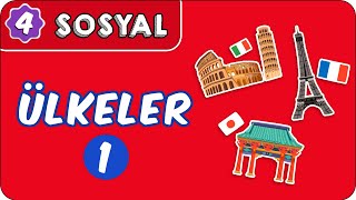 Ülkeler  1  4 Sınıf Sosyal Bilgiler evokul Kampı [upl. by Aketal]