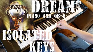 Van Halen  Dreams  Keyboard Cover on Digital Piano and Oberheim OB8  Keyboards Only [upl. by Iran456]