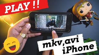 How to Play Any Video Format on iPhone  MKV AVI MP4 Video Transfer [upl. by Oecile]