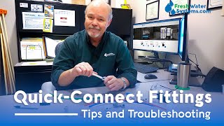 How to Fix Leaking QuickConnect Fittings [upl. by Sibelle]