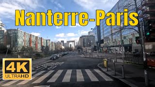 NanterreParis  Driving French region [upl. by Moseley419]