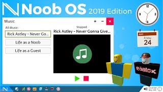 Roblox Noob OS 2019 Edition [upl. by Akilam924]