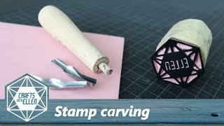 How to Make Your Own Stamps  Material Options  Tutorial [upl. by Seana]