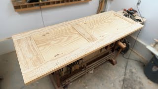 How To Make A REAL Door From Plywood [upl. by Tj394]