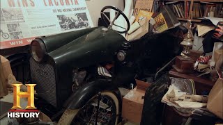 American Pickers Mega Bucks for Ultra Rare Cycle Car Season 11  History [upl. by Koy]