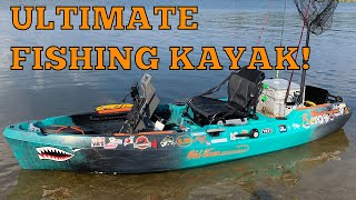 OLD TOWN SPORTSMAN 106 POWERED BY MINN KOTA 1 YEAR KAYAK REVIEW [upl. by Wit]