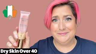 SCULPTED BY AIMEE SECOND SKIN DEWY FOUNDATION  From Ireland Dry Skin Review amp Wear Test [upl. by Edmond]