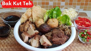 Homemade Bak Kut Teh Recipe  Pork Bone Tea Soup Recipe [upl. by Candice]