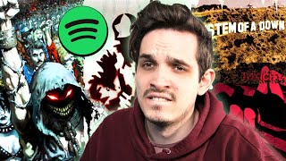 Spotifys Top 2000s Metal Songs [upl. by Ahsitnauq496]