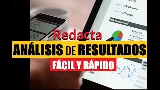 CÓMO REDACTAR LOS RESULTADOS DE UNA TESIS  ENFOQUE CUANTITATIVO [upl. by Korry]