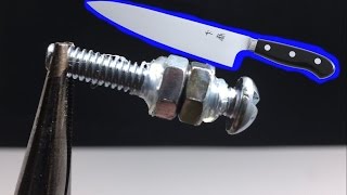 How To Make Any Knife Razor Sharp  DIY Knife Sharpener [upl. by Bick]