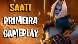 Saati  Primeira Gameplay  Paladins [upl. by Nirtiak431]