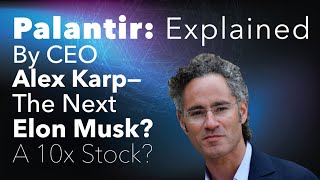 Palantir Explained by CEO Alex Karp Clips  The Next Elon Musk [upl. by Bjorn795]