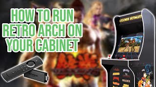 AtGames Legends Ultimate Arcade  How To Install Retro Arch [upl. by Esilegna578]