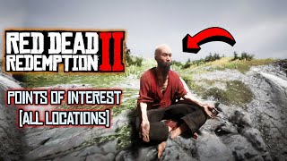 Red Dead Redemption 2 POINTS OF INTEREST  All Locations [upl. by Nairam696]