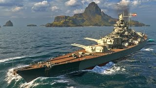 World of Warships  Contact German Battleship Tirpitz [upl. by Florette132]