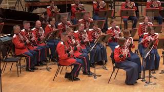 GRAINGER English Morris Dance “Shepherd’s Hey”  quotThe Presidents Ownquot US Marine Band  Tour 2018 [upl. by Bennie]