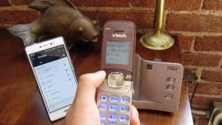 VTech Connect to Cell  How to Pair BlueTooth to Cell Phone [upl. by Balliett]