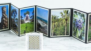 DIY Foto Leporello basteln  Fotoalbum selber machen  schöne Geschenkidee [upl. by Naibaf618]