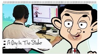 Mr Bean  A Day in the Animation Studios  Mr Bean Official Cartoon [upl. by Jasen]