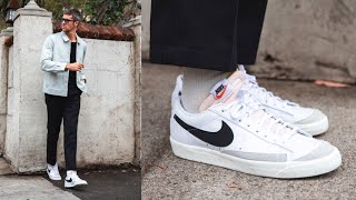 How to Style Nike Blazer Low  Outfit Ideas [upl. by Yuh708]