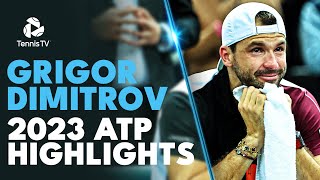 GRIGOR DIMITROV 2023 ATP Highlight Reel [upl. by Fidel]