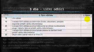 Godišnja prijava poreza na dohodak u FBiH Chronos Edukacija [upl. by Nagn]