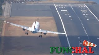 FUNCHAL Wild Approaches amp Missed Landings [upl. by Burgwell]