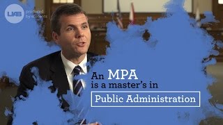 Why choose a Masters in Public Administration [upl. by Zales]