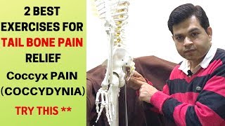 Top 5 Exercises for Coccyx or Tailbone Pain  Pelvic Rehab Doc [upl. by Maier]