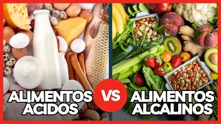 Nutrición alcalinizante  Alimentos ácidos y alcalinos [upl. by Ellenehs416]