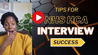 Healthcare Assistant NHS interview tips for success [upl. by Anaihsat480]