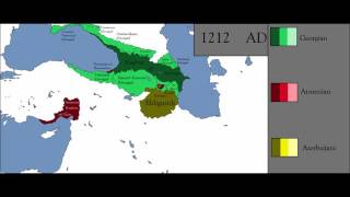 The History of the South Caucasus  Every Year [upl. by Carline355]