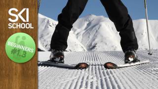 How to Snow Plough Ski  Beginner Ski Lesson 13 [upl. by Seni]