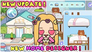 Miga World NEW UPDATE NEW HOME DESIGNERDECORATEBUILD YOUR HOUSE Miga town tocaboca [upl. by Michaela956]