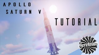 Minecraft Rocket Tutorial Apollo Saturn V 11 Scale [upl. by Butterfield296]