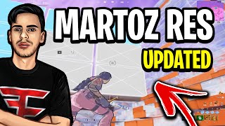 How To Get FaZe Martozs NEW Stretched Resolution In Chapter 3 [upl. by Eadahs]