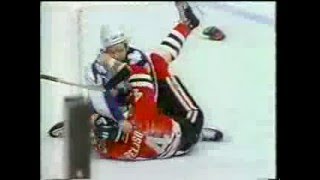 Wendel Clark TKOs Mike Peluso Round 2 [upl. by Tracay]