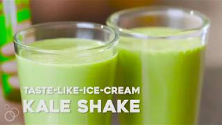 The Kale Smoothie That Tastes Like Ice Cream [upl. by Serafine]